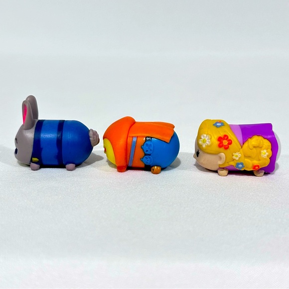 Disney Tsum Tsum Mini Figures Set Repunzel, Hobgoblin, Judy Hoppe - Picture 7 of 11